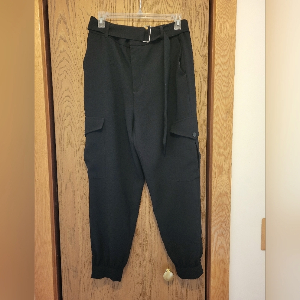 Zara High Rise Cargo Jogger